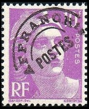 Stamp preoblitere 102 d'occasion  France