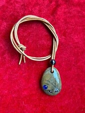 Handgemachte kette kieselstein gebraucht kaufen  Nattheim