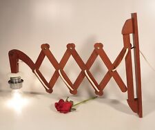 Ausziehbare scherenlampe teak gebraucht kaufen  Stadtoldendorf