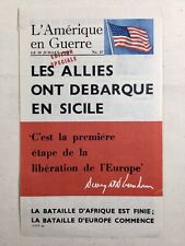 Débarquement sicile 1943 d'occasion  Tuchan