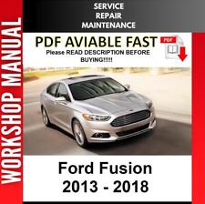 FORD FUSION 2013 2014 2015 2016 2017 2018 MANUAL DE OFICINA DE REPARO DE SERVIÇO 2 comprar usado  Enviando para Brazil