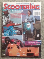 Scootering magazine october for sale  LEICESTER