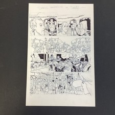 Original artwork dredd for sale  SHEFFIELD