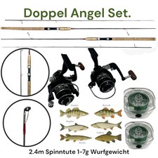 Set completo pesca usato  Spedire a Italy