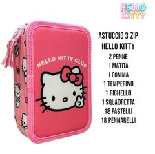 Hello kitty astuccio usato  Napoli
