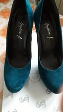 Scarpe donna verdi usato  Roma
