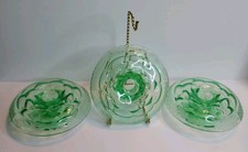 depression glass candle holders for sale  Stafford