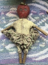 Usado, Boneca feita à mão por Jo James cabeça de morango artista assinada comprar usado  Enviando para Brazil