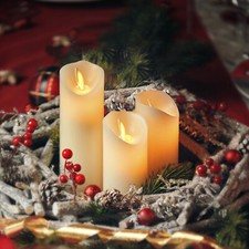 Led kerzen beige gebraucht kaufen  Euskirchen