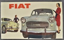 1958 fiat brochure for sale  Olympia