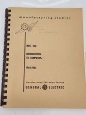 Usado, Manufacturing Education Service General Electric Studies GE MFG 208 1964-65 comprar usado  Enviando para Brazil