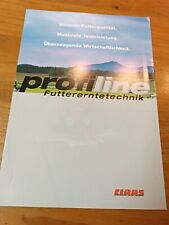 Prospekt claas profiline gebraucht kaufen  Spraitbach