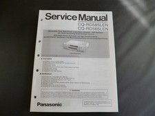 Original Service Manual Panasonic CQ-RD585LEN CQ-RD565LEN, usado comprar usado  Enviando para Brazil