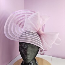 Pink large fascinator for sale  HIGH WYCOMBE