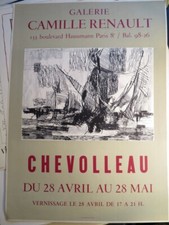 Jean chevolleau affiche d'occasion  Périgueux
