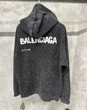 Balenciaga hoodie black for sale  Claymont