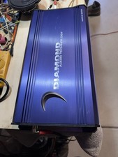 DIAMOND AUDIO D3 600.1M Amplificador MARINE MONO Old School RARO Amplificador de Potência Azul F comprar usado  Enviando para Brazil