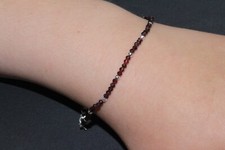 Armband granat silber gebraucht kaufen  Zahna-Elster