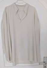 Herren stehkragenhemd beige gebraucht kaufen  Bonn