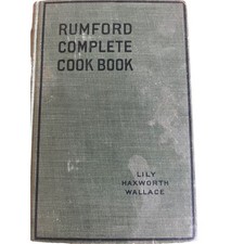 Antique cookbook rumford for sale  Palm Desert