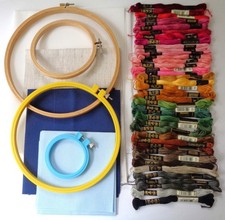 embroidery floss hoops for sale  Wyandotte
