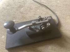Straight morse key for sale  FILEY