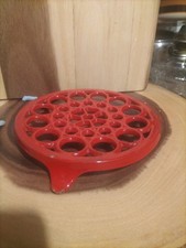 Red enamel cast for sale  ELGIN