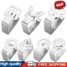Braçadeira de toalha de mesa de aço inoxidável elástica reutilizável para casa/festa de casamento  comprar usado  Enviando para Brazil