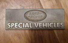 Rare land rover for sale  BANBURY