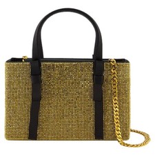 Bow Midi Shopper Bag - Kara - Siatka - Złota Kobieca Złota One Size na sprzedaż  PL