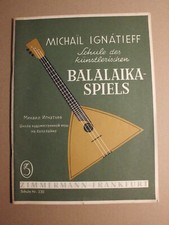 Balalaika schule künstlerisch gebraucht kaufen  Deutschland