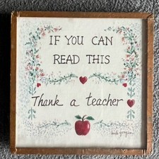 Teacher refrigerator magnet for sale  North Liberty
