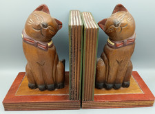 Vintage wooden cat for sale  HEMEL HEMPSTEAD