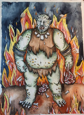 Original illustration watercol for sale  San Mateo