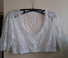 Dirndlbluse weiß spitze gebraucht kaufen  Cottbus