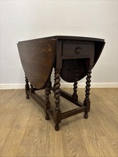 Antique oak gateleg for sale  FERNDOWN