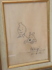 Dessin encre tintin d'occasion  Reims