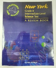 New York Science Grade 8 Intermediate-Level Science Test Review Book comprar usado  Enviando para Brazil