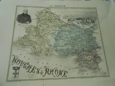 Carte département bouches d'occasion Carte département bouches d'occasion  Bourgoin-Jallieu