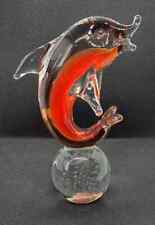 Glasfigur delphin figur gebraucht kaufen  Duisburg