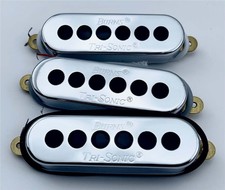 1 conjunto de captadores de guitarra elétrica Burns SSS Tri-sonic Single Alnico cromados comprar usado  Enviando para Brazil