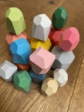 Wooden balancing stacking for sale  DRONFIELD