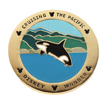 Moeda colecionável Cruise Line Disney Wonder Cruising the Pacific Fantasy Coin comprar usado Moeda colecionável Cruise Line Disney Wonder Cruising the Pacific Fantasy Coin comprar usado  Enviando para Brazil