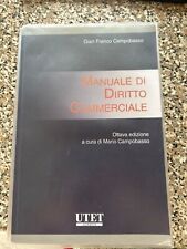 Manuale diritto commerciale usato  Borgomanero