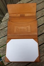 Vintage leather travel for sale  WORTHING