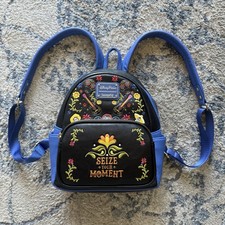 Usado, Mochila Disney Loungefly Coco Seize Your Moment estado perfeito Pixar azul preta comprar usado  Enviando para Brazil