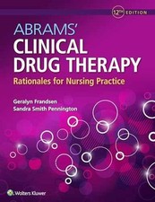 Abrams clinical drug for sale  Philadelphia