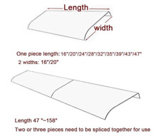 Toldo para janela porta 2 peças capa de chuva proteção UV pátio dossel 48" X 14", SH1 comprar usado  Enviando para Brazil
