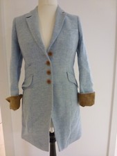 Hellblauer wollmantel scapa gebraucht kaufen  München