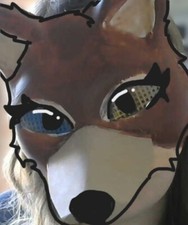 Custom therian wolf for sale  Mt Zion